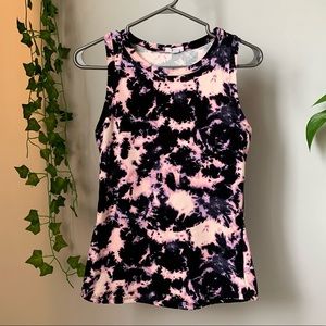Ardene Tie Dye High Neck Tank Top